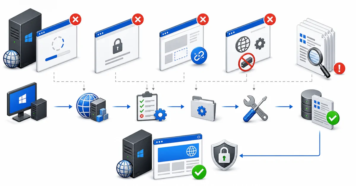 Sunucu, DNS, TLS, yedekleme ve dağıtım katmanlarından oluşan barındırma altyapısı